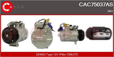 COMPRESOR CLIMATIZARE CASCO CAC75037AS