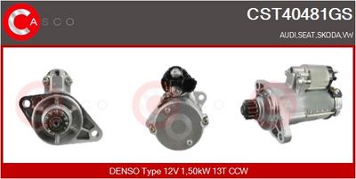 STARTER CASCO CST40481GS