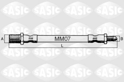 SASIC SBH6345 Тормозной шланг 
