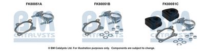 Montážní sada, katalyzátor BM CATALYSTS FK80051