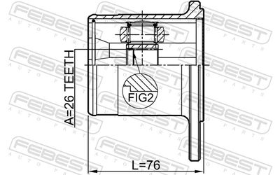 Joint Kit, drive shaft 0711-SX4R