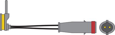 Сигнализатор, износ тормозных колодок JURATEK JCW183 для INFINITI Q30