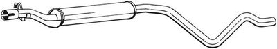 BOSAL Mittelschalldämpfer