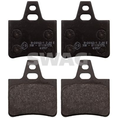 Brake Pad Set, disc brake 64 11 6040