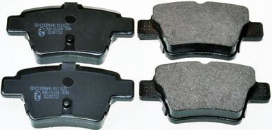 Комплект тормозных колодок, дисковый тормоз B111031