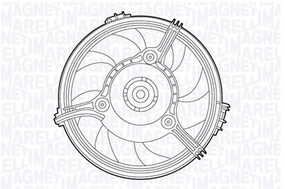 MAGNETI MARELLI Lüfter, Motorkühlung