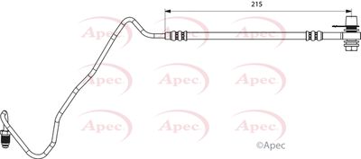 Brake Hose APEC HOS3882