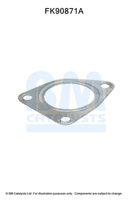 BM CATALYSTS FK90871 Катализатор  для LAND ROVER FREELANDER I (L314) 2.5 V6 4x4