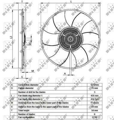 Clutch, radiator fan 49539