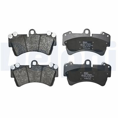 BREMSBELAGSATZ SCHEIBENBREMSE DELPHI LP1997 1