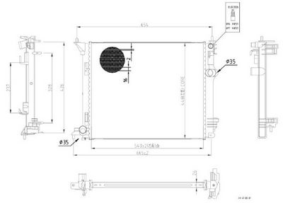 RADIATOR RACIRE MOTOR