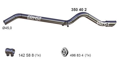 RACORD EVACUARE ERNST 350402
