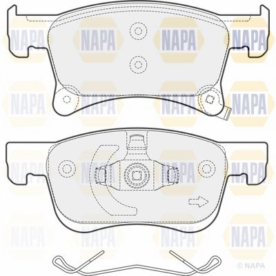 Brake Pad Set NAPA NBP1521