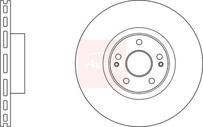 APEC Brake Disc DSK3028