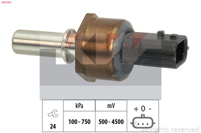 Czujnik, ciśnienie paliwa KW 480066