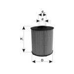 Filtr paliwa PZL FILTERS WP1530X