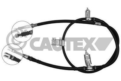 Тросик, cтояночный тормоз CAUTEX 761719 для ROVER 800