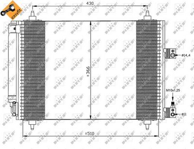 Condenser, air conditioning 35443