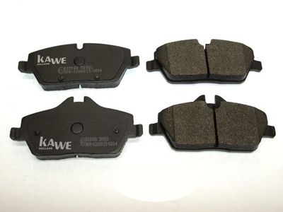 комплект спирачно феродо, дискови спирачки KAWE 810088