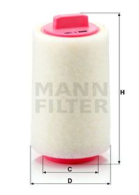 MANN-FILTER C 1287 Повітряний фільтр для MINI (Мини)
