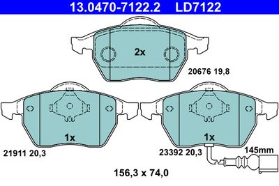 SET PLACUTE FRANA FRANA DISC