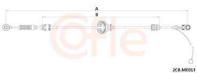 CABLU TRANSMISIE MANUALA