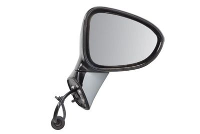Zijspiegel Links (elektrisch, asferisch, met verwarming, under-coated) past: OPEL ZAFIRA C 10.11-12.19