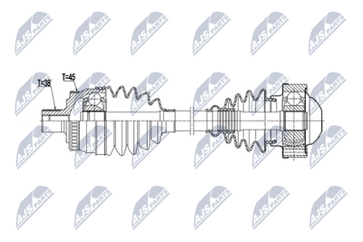 полуоска NTY NPW-AU-109