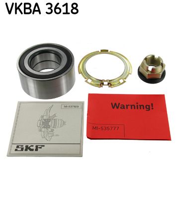 Комплект подшипника ступицы колеса VKBA 3618