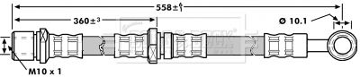 спирачен маркуч BORG & BECK BBH7190