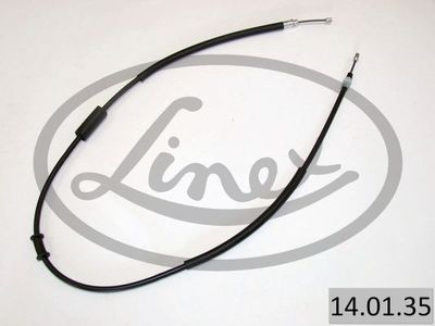 Тросик, cтояночный тормоз LINEX 14.01.35 для FIAT PUNTO