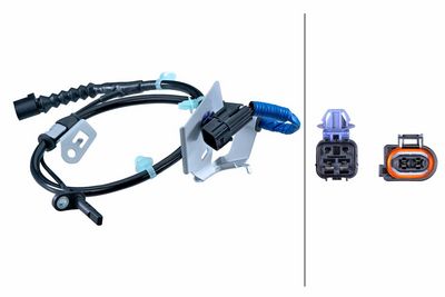ABS-sensor Achter Links/Rechts