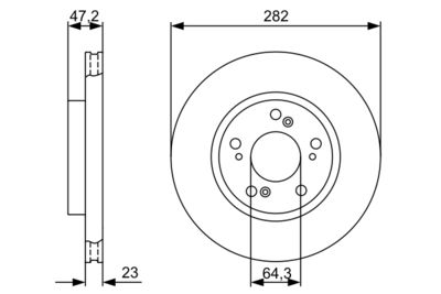 Brake Disc 0 986 479 365