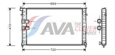 KüHLER MOTORKüHLUNG AVA Clever Choice PEA2176