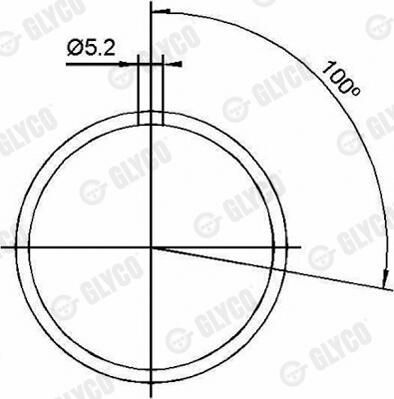 LAGERBUCHSE PLEUEL GLYCO 553610SEMI 1