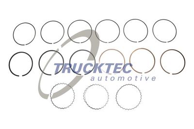 TRUCKTEC-AUTOMOTIVE 02.11.059 Комплект поршневих кілець для SMART (Смарт)