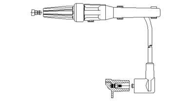 Провод зажигания BREMI 766/73 для RENAULT SAFRANE