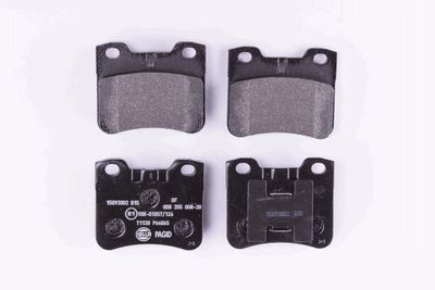 Комплект тормозных колодок, дисковый тормоз HELLA PAGID 8DB 355 008-301 для CITROËN AX
