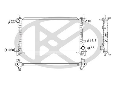 Radiator, racire motor Koyorad PL321235