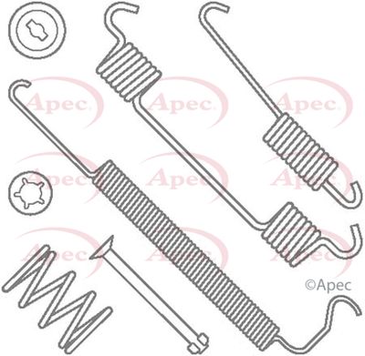 Accessory Kit, brake shoes APEC KIT2017