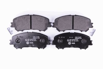 Комплект тормозных колодок, дисковый тормоз HELLA 8DB 355 021-691 для RENAULT KADJAR