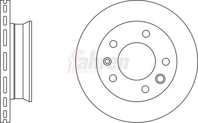 Fahren Brake Disc FBD6104