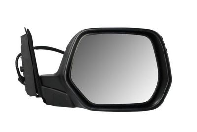 Zijspiegel Rechts (elektrisch, in reliëf, met verwarming, elektrisch opklapbaar, met indicator) past: HONDA CR-V III 06.06-12.12