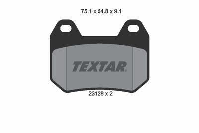 TEXTAR 2312801 Тормозные колодки и сигнализаторы  для BMW K (Бмв K)