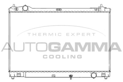 Радиатор, охлаждение двигателя AUTOGAMMA 107228 для LEXUS GS