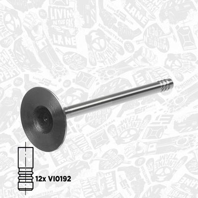 Komplet ventila, usisni/ispušni ventil ET ENGINETEAM boxET – service kit VS0036