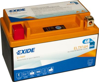 Стартерная аккумуляторная батарея EXIDE ELTX14H для HONDA VT
