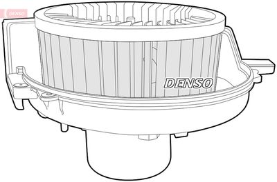 Вентилятор салона DENSO DEA27001 для AUDI A2