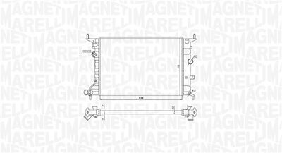 MAGNETI MARELLI Kühler, Motorkühlung