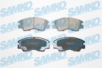 Комплект тормозных колодок, дисковый тормоз SAMKO 5SP550 для MITSUBISHI L300